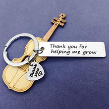 Load image into Gallery viewer, Thank You for Helping Me Grow Keyring Teacher Appreciation Gifts Teacher Keyring,Graduation Gifts for Teachers from Student,Thank You Gifts for Teacher Gift for Teachers' Day Thanksgiving Day