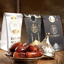 Load image into Gallery viewer, HOWAF Eid Mubarak Party Favor Bag, 12 Pack Eid Mubarak Paper Bags, Eid Sweet Candy Gift Bags for Kids Muslim Ramadan Party Decorations Supplies