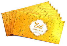 Load image into Gallery viewer, Eid Mubarak Gift Money Envelopes Wallets - Packet of 10 - Gold