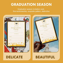 Load image into Gallery viewer, Yardwe 2022 Graduation Party Invitations Cards 20Pcs Grad Celebration Announcement Cards Congrats Party Decorations for High School or College