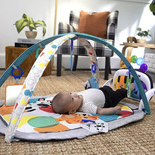Load image into Gallery viewer, Baby Einstein, 4-in-1 Kickin' Tunes Music and Language Discovery Play Gym with Piano, Activity Gym and Play Mat with Detachable Activity Toys, Lights, Sounds and Music, Ages Newborn +