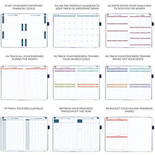 Load image into Gallery viewer, Clever Fox Budget Book 2.0 – Financial Planner Organizer & Expense Tracker Notebook. Money Planner for Monthly Budgeting and Personal Finance. Colored Edition, Compact Size (13.5x19cm) – Dark Blue