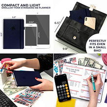 Load image into Gallery viewer, Clever Fox Budget Book 2.0 – Financial Planner Organizer & Expense Tracker Notebook. Money Planner for Monthly Budgeting and Personal Finance. Colored Edition, Compact Size (13.5x19cm) – Dark Blue