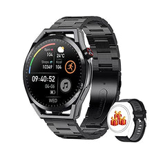Load image into Gallery viewer, LEMFO Smart Watch Make and Answer Calls Voice Chat Smart Watch for Men with Heart Rate Sleep Monitor Fitness Tracker with 1.32" Full Touch Screen 20 Sports Modes Pedometer Watches Men for Android iOS