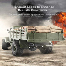 Load image into Gallery viewer, VanFty Rc Cars Rc Military Truck Off-Road Crawler Rc Trucks, 6WD Tracked Off-Road Toys 2.4GHz Radio Controlled Cars 1/16 Proportion Remote Control Army Truck For Boys Kids Adults