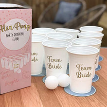 Load image into Gallery viewer, Hen Pong Party Drinking Game - The Ultimate Team Bride Hen Do Party Game