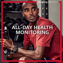 Load image into Gallery viewer, HUAWEI WATCH GT 3 46 mm Smartwatch, 2 Weeks' Battery Life, All-Day SpO2 Monitoring, Personal AI Running Coach, Accurate Heart Rate Monitoring, Extended 3-month Warranty, Stainless Steel