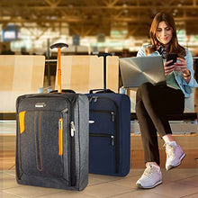 Load image into Gallery viewer, Keplin Lightweight Wheeled Cabin Approved Travel Bag Suitcase Trolley Hand Luggage, Red