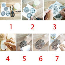 Load image into Gallery viewer, 20 Sheets Fake Black Tiny Temporary Tattoo Body Sticker Hand Neck Wrist Art Fashion