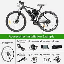 Load image into Gallery viewer, YOSE POWER 26'' E-bike Freewheel Conversion Kit 36V 350W Motor with E-Bike Battery 36V13Ah for E-bike Rear Wheel (26'' Freewheel Conversion Kit 36V 350W Motor)