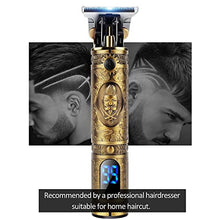 Load image into Gallery viewer, Hair Clippers Men Professional Beard Trimmer,Cordless Electric Self Hair Clippers with LCD Screen,Precision Outliner Trimmer-Smooth Clipping,Sharp Shavers-Rechargeable Battery,Valentine Gifts for Him