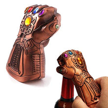 Load image into Gallery viewer, Beer Bottle Opener, Surcotto Thanos Gauntlet Glove Beer Bottle Opener for Any Avengers, Beer Wine Bottle Cap Remover Tool for Marvel Fans, Bar, Party, Beer Lovers