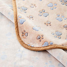 Load image into Gallery viewer, Allisandro® Premium Fluffy Durable Dog Blanket, Soft Warm and Washable Fleece Cat Puppy Throw for Small Medium Large Pet, Coffee 100 x 80cm