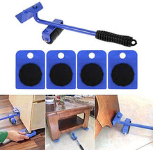 Load image into Gallery viewer, Y-nut Furniture Moving Roller Set Moving Device Portable Heavy Lifting Device Furniture Moving Device Mover Transport Set, 5 Pieces,Lifting Tool, Heavy Lifting and Gliding Lever System