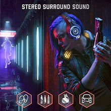 Load image into Gallery viewer, Wired Gaming Headset for PS5 PS4 PC, Surround Sound Headphones with Noise Cancelling in-line Control for Xbox Series X/S Switch Laptop Tablet Mac