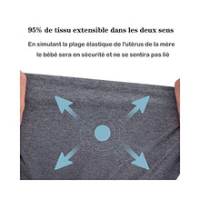 Load image into Gallery viewer, Baby Wrap Cuby Carrier Sling Soft Baby Carrier Infant Baby Sling Hands Free Babies Carrier Wraps One Size Fits All (New Gray)
