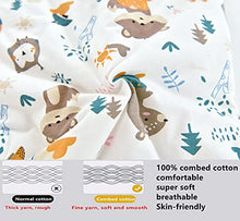 Load image into Gallery viewer, Chilsuessy Baby Sleeping Bag with Feet 2.5 Tog Winter Sleeping Sack with Removable Sleeves Anti Kick Infant Toddler Wearable Blanket for Boys and Girls, Forest Animals/2.5 Tog, 80/2-3 Years