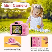 Load image into Gallery viewer, PROGRACE Kids Camera Girls & Boys Toys - Children Digital Camera for Kids Age 3 4 5 6 7 8 9 10 Year Old Birthday Girl Gifts Kids Camcorder Camera Toddler Video Recorder 1080P 2Inch Pink