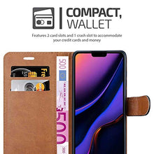 Load image into Gallery viewer, iCatchy For iPhone 11 Case Leather Wallet Book Flip Folio Stand View Cover compatible with iPhone 11 (6.1") Phone Case (Black)