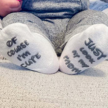 Load image into Gallery viewer, Baby Socks Gift Set - Unique Baby Shower or Newborn Present Non-Slip by Mommachi for boys & girls 4 Pairs 0-12 Months