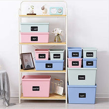 Load image into Gallery viewer, Chalkboard Labels, Joyoldelf 150Pcs Waterproof Reusable Blackboard Stickers Kit for Kitchen Organize with 1 White Chalk Pen, Removable Label Sticker to Decorate Your Pantry Storage Office (Rectangle)