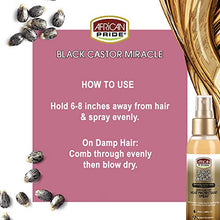 Load image into Gallery viewer, African Pride Black Castor Miracle Heat Protection Spray 4 oz