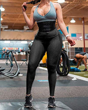 Load image into Gallery viewer, RIOJOY Butt Scrunch Waffle Gym Leggings Women, Honeycomb Anti-Cellulite Tie-dye Fitness Leggings