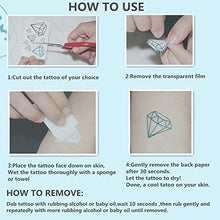Load image into Gallery viewer, Butterfly Temporary Tattoos for women sexy 6 Pcs by Yesallwas,Waterproof long lasting Fake Tattoos Stickers for Arms Shoulders sexy body tattoos 6cmx10.5cm/2.36x4.13 inches (LxW)