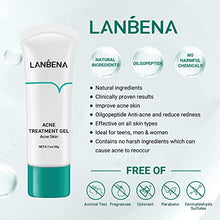 Load image into Gallery viewer, Acne Treatment, LANBENA Anti Acne Face Cream, Acne Removal Gel, Acne Pimple Cream Gel, Pimple Treatment Gel Cream, Reduces Redness and Prevent Breakouts(0.7Oz/20g)