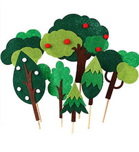 Load image into Gallery viewer, JeVenis 14 PCS Woodland Animal Cupcake Toppers Woodland Theme Cupcake Toppers Woodland Creatures Cupcake Picks for Forest Baby Shower Woodland Party