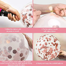Load image into Gallery viewer, Balloon Arch Kit, GRESAHOM Metallic Red Pink Garland Kit, Birthday Decoration Metallic Rose Gold Confetti Balloons, Party Decoration Supplies Birthday Balloons for Girl Woman, Party,Graduation,Wedding