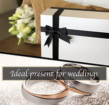 Load image into Gallery viewer, Gifffted Mr and Mrs Mugs, Unique Wedding Gift for The Couple, Gifts for Engagement, His Hers Anniversary, Bride Groom, Women, Presents for Couples on Valentines|Christmas, Black/White Coffee Set