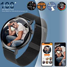 Load image into Gallery viewer, Vosoirsi Smart Watch Men, Fitness Activity Tracker 1.32" with Bluetooth Call,Pedometer Heart Rate Monitor Wrist Sports Watch for Android iOS Calorie Counter Waterproof Notifications Whatsapp