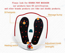 Load image into Gallery viewer, KOSHSH Electromagnetic Foot Massager & Body Therapy Machine, Shiatsu Body Massager Circulation Massager Boost Your Calf Muscle Pump To Stimulate Blood Circulation Therapy Pain Relief