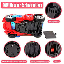Load image into Gallery viewer, FGZU Dinosaur Toys Gifts for 4-8 Year Old Boys, Transforming Toys, Dinosaur LED Cars Toys Combined Into One for Boys Toddlers Girls Kids Gifts