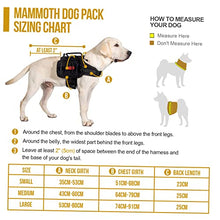 Load image into Gallery viewer, OneTigris Mammoth Dog Backpack 2.0 Version Tear Camping Hiking Dog Backpack for M/L Size Dogs (M, Black)
