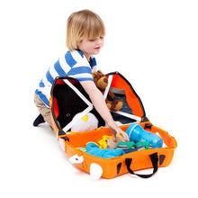 Load image into Gallery viewer, Trunki Children’s Ride-On Suitcase: Tipu Tiger (Orange)