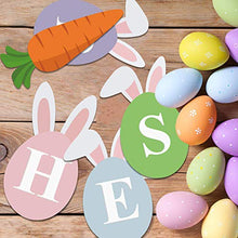 Load image into Gallery viewer, Funnlot Easter Decorations Home Happy Easter Decorations Easter Decoration Easter Bunting Easter Banner Happy Easter Banner Easter Bunting Decorations