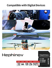 Load image into Gallery viewer, Hephinov 32GB Micro SD Card, MicroSDHC Memory Card Up to 90MB/s(R) + SD Adapter with A1, C10, U1, V10, Full HD, TF Card for Camera, Smartphone, Drone, Dash Cam, Gopro