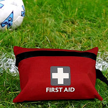 Load image into Gallery viewer, Lewis-Plast Premium 92 Piece First Aid Kit - Safety Essentials for Travel, Car, Home, Camping, Work, Hiking & Holiday Red, Small