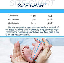 Load image into Gallery viewer, JOINFREE Baby Boys First Walking Shoes Comfort Anti-Slip Slip-on Infant Playing Shoes White/Plaid 0-6 Months