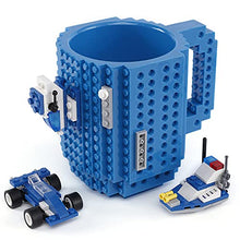 Load image into Gallery viewer, VANUODA Build-on Brick Mug, Novelty Coffee Cup, Unique Easter Valentine's Father's Day Halloween Birthday Present for Men Dad Him Kid Adult Friend, Santa Gifts Sets for Christmas, Compatible with Lego