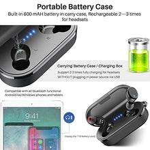 Load image into Gallery viewer, TOZO T10 Bluetooth 5.0 Earbuds True Wireless Stereo Earphones Headphones IPX8 Waterproof in Ear Wireless Charging Case Built in Mic Headset Premium Sound with Deep Bass for Running Sport Black