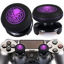 Load image into Gallery viewer, Playrealm FPS Thumbstick Extender & Printing Rubber Silicone Grip Cover 2 Sets for PS5 Dualsenese & PS4 Controller (Cthulhu Secret)