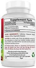 Load image into Gallery viewer, Best Naturals Grape Seed Extract 400 mg Veggie Capsule, 120 Count