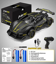 Load image into Gallery viewer, Dodoeleph Metal RC Cars 10km/h, Drift Car, 1:24 Diecast Remote Control Car, Electric Sport Racing Hobby Toy Car Model Vehicle for 8-12 Boys Teens Gift Black