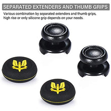 Load image into Gallery viewer, Playrealm FPS Thumbstick Extender & Printing Rubber Silicone Grip Cover 2 Sets for PS5 Dualsenese & PS4 Controller(SAS Who Dares Wins)