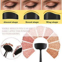 Load image into Gallery viewer, 6 in 1 Eyeshadow Stamp Eyeshadow Crease Line Kit, Silicone Eyeshadow Stamp Crease Cut Crease Tools, Reusable Eyeshadow Pads Lazy Quick Eyes Makeup Tool for Women Girls