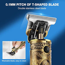 Load image into Gallery viewer, Hair Clippers Men Professional Beard Trimmer,Cordless Electric Self Hair Clippers with LCD Screen,Precision Outliner Trimmer-Smooth Clipping,Sharp Shavers-Rechargeable Battery,Valentine Gifts for Him