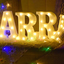 Load image into Gallery viewer, LED Light Up Letter, Valentine Gift - Light Up Marry Me Sign with Warm White LEDs - Proposal Sign, Will You Marry Me Sign, Wedding Sign, Engagement Sign, Romantic Proposal